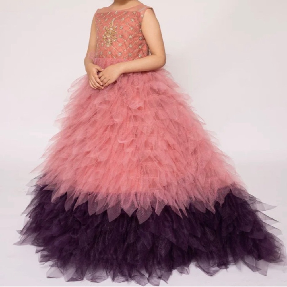 Couture ombré gown
